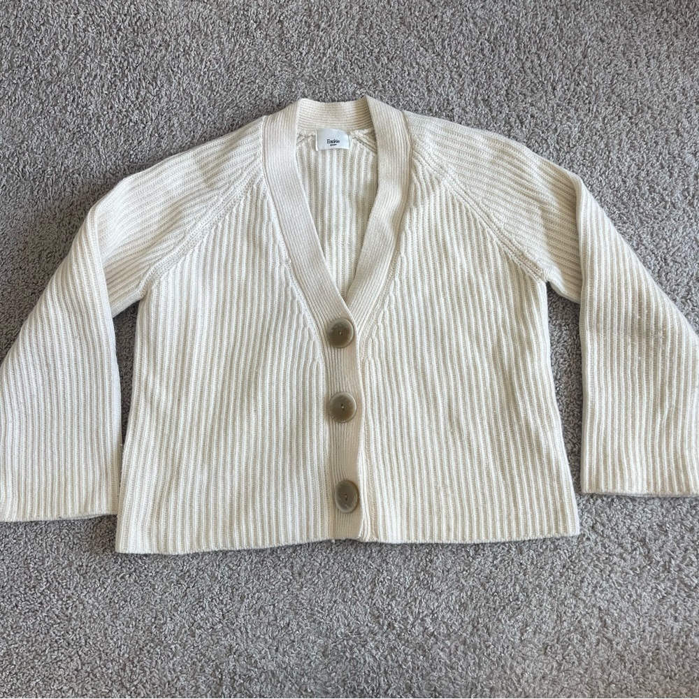 Frankie Shop 3 Button Knit Cardigan
